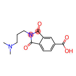 2-(3-DIMETHYLAMINO-PROPYL)-1,3-DIOXO-2,3-DIHYDRO-1H-ISOINDOLE-5-CARBOXYLIC ACID