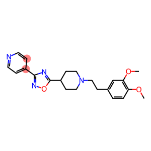 4-(5-(1-[2-(3,4-DIMETHOXYPHENYL)ETHYL]PIPERIDIN-4-YL)-1,2,4-OXADIAZOL-3-YL)PYRIDINE