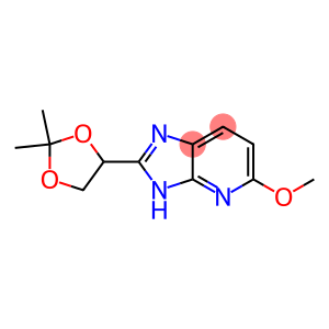 2-(2,2-dimethyl-1,3-dioxolan-4-yl)-5-methoxy-3H-imidazo[4,5-b]pyridine