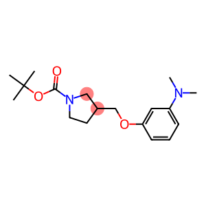 3-(3-Dimethylamino-phenoxymethyl)-pyrrolidine-1-carboxylic acid tert-butyl ester