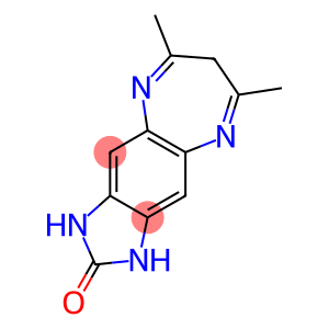 6,8-DIMETHYL-3,7-DIHYDROIMIDAZO[4,5-H][1,5]BENZODIAZEPIN-2(1H)-ONE