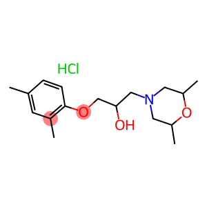 1-(2,6-DIMETHYLMORPHOLIN-4-YL)-3-(2,4-DIMETHYLPHENOXY)PROPAN-2-OL HYDROCHLORIDE