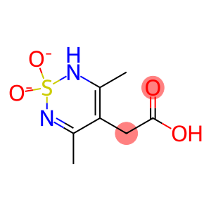 (3,5-DIMETHYL-1,1-DIOXIDO-2H-1,2,6-THIADIAZIN-4-YL)ACETIC ACID