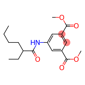 dimethyl 5-[(2-ethylhexanoyl)amino]isophthalate