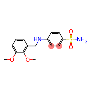 4-[(2,3-dimethoxybenzyl)amino]benzenesulfonamide