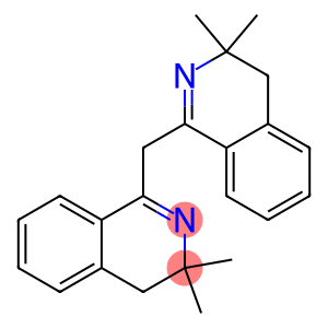1-[(3,3-dimethyl-3,4-dihydro-1-isoquinolinyl)methyl]-3,3-dimethyl-3,4-dihydroisoquinoline