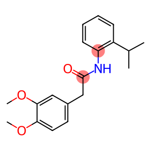 2-(3,4-dimethoxyphenyl)-N-(2-isopropylphenyl)acetamide