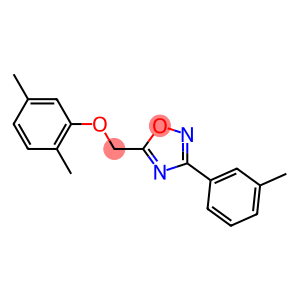 2,5-dimethylphenyl [3-(3-methylphenyl)-1,2,4-oxadiazol-5-yl]methyl ether