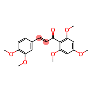 3-(3,4-dimethoxyphenyl)-1-(2,4,6-trimethoxyphenyl)-2-propen-1-one