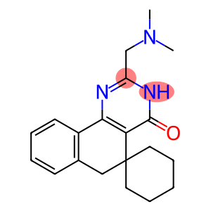 2-[(dimethylamino)methyl]-5,6-dihydrospiro(benzo[h]quinazoline-5,1'-cyclohexane)-4(3H)-one