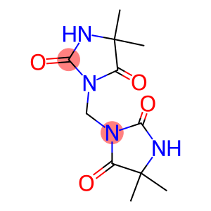 3-[(4,4-dimethyl-2,5-dioxo-1-imidazolidinyl)methyl]-5,5-dimethyl-2,4-imidazolidinedione