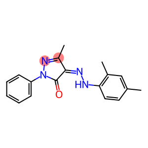 4-[2-(2,4-Dimethylphenyl)hydrazono]-3-methyl-1-phenyl-1H-pyrazole-5(4H)-one