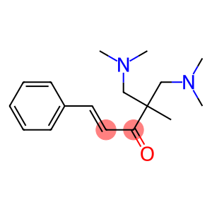 5-(Dimethylamino)-4-[(dimethylamino)methyl]-4-methyl-1-(phenyl)-1-penten-3-one