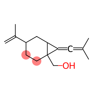 7-(Dimethylvinylidene)-4-isopropenylbicyclo[4.1.0]heptane-1-methanol