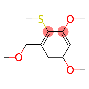 3,5-Dimethoxy-1-methoxymethyl-2-methylthiobenzene