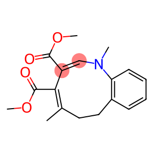 1,5-Dimethyl-6,7-dihydro-4-(methoxycarbonyl)-1H-1-benzazonine-3-carboxylic acid methyl ester