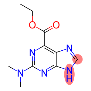 2-(Dimethylamino)-9H-purine-6-carboxylic acid ethyl ester