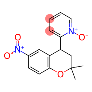 2-[(2,2-Dimethyl-6-nitro-3,4-dihydro-2H-1-benzopyran)-4-yl]pyridine 1-oxide