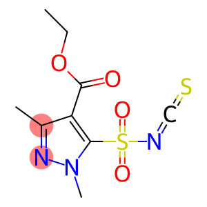 1,3-Dimethyl-5-(isothiocyanatosulfonyl)-1H-pyrazole-4-carboxylic acid ethyl ester