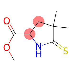 4,4-Dimethyl-5-thioxopyrrolidine-2-carboxylic acid methyl ester