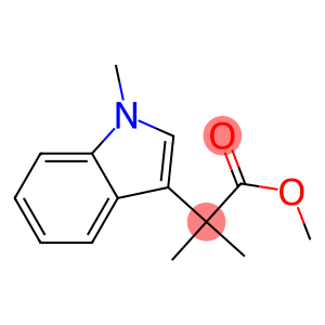 2,2-Dimethyl-2-(1-methyl-1H-indol-3-yl)acetic acid methyl ester