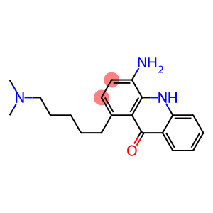 1-(5-Dimethylaminopentyl)-4-aminoacridin-9(10H)-one