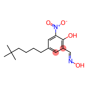 4-(5,5-Dimethylhexyl)-6-nitro-2-(hydroxyiminomethyl)phenol