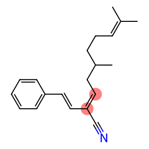 5,9-Dimethyl-2-[(E)-2-phenylethenyl]-2,8-decadienenitrile
