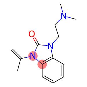 1-[2-(Dimethylamino)ethyl]-3-(1-methylethenyl)-1H-benzimidazol-2(3H)-one