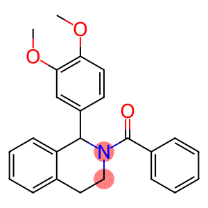 1-(3,4-Dimethoxyphenyl)-2-benzoyl-1,2,3,4-tetrahydroisoquinoline