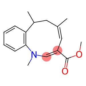 1,5-Dimethyl-6,7-dihydro-7-methyl-1H-1-benzazonine-3-carboxylic acid methyl ester