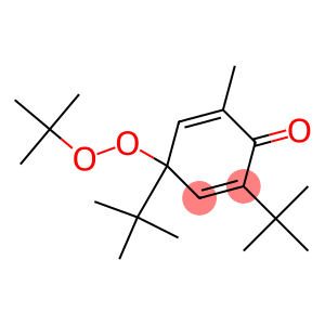 4-(1,1-Dimethylethylperoxy)-2,4-di(1,1-dimethylethyl)-6-methyl-2,5-cyclohexadien-1-one