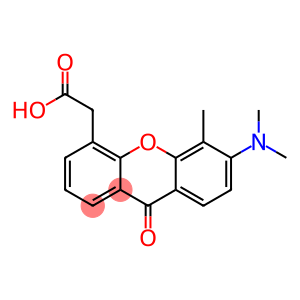 6-Dimethylamino-5-methyl-9-oxo-9H-xanthene-4-acetic acid