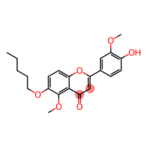 3',5-Dimethoxy-4'-hydroxy-6-(pentyloxy)flavone