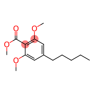 2,6-Dimethoxy-4-pentylbenzoic acid methyl ester
