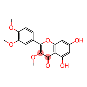 2-(3,4-Dimethoxyphenyl)-5,7-dihydroxy-3-methoxy-4H-1-benzopyran-4-one