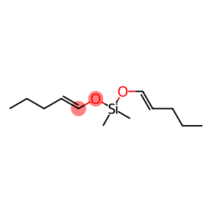 Dimethylbis(1-pentenyloxy)silane