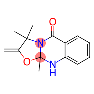 3,3-Dimethyl-2-methylene-10a-methyl-2,3,10,10a-tetrahydro-5H-oxazolo[2,3-b]quinazolin-5-one