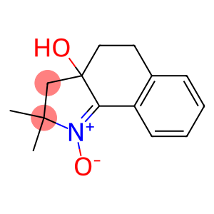 2,2-Dimethyl-3a-hydroxy-3,3a,4,5-tetrahydro-2H-benz[g]indole 1-oxide