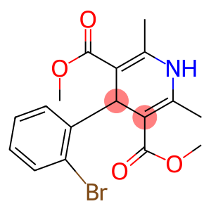2,6-Dimethyl-4-(2-bromophenyl)-1,4-dihydropyridine-3,5-dicarboxylic acid dimethyl ester