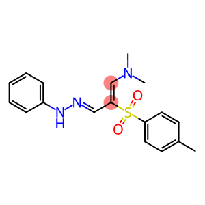 3-(Dimethylamino)-2-(p-tolylsulfonyl)propenal phenyl hydrazone