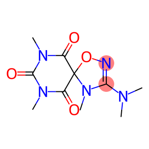 3-(Dimethylamino)-4,7,9-trimethyl-1-oxa-2,4,7,9-tetraazaspiro[4.5]deca-2-ene-6,8,10-trione