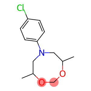 4,8-Dimethyl-6-(4-chlorophenyl)-5,6,7,8-tetrahydro-4H-1,3,6-dioxazocine