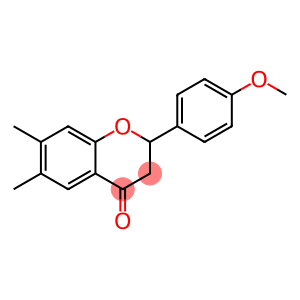 6,7-Dimethyl-4'-methoxyflavanone