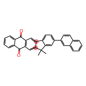 13,13-diMethyl-2-(naphthalen-2-yl)-13H-indeno[1,2-b]anthracene-6,11-dione
