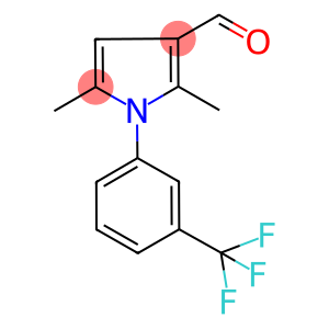2,5-dimethyl-1-[3-(trifluoromethyl)phenyl]-1H-pyrrole-3-carboxaldehyde