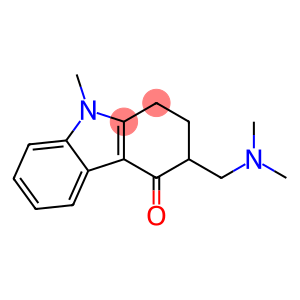 3- dimethylamino methyl-1,2,3,9- tetrahydro-9-methyl carbazole-4-one