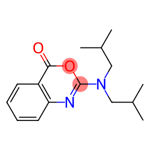 2-Diisobutylamino-4H-3,1-benzoxazin-4-one