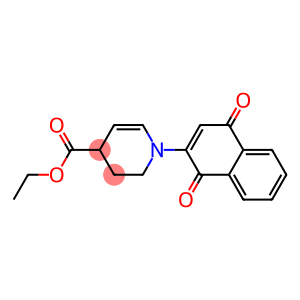1-[(1,4-Dihydro-1,4-dioxonaphthalen)-2-yl]-1,2,3,4-tetrahydropyridine-4-carboxylic acid ethyl ester