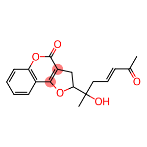 2,3-Dihydro-2-[(3E)-1-methyl-1-hydroxy-5-oxo-3-hexenyl]-4H-furo[3,2-c][1]benzopyran-4-one